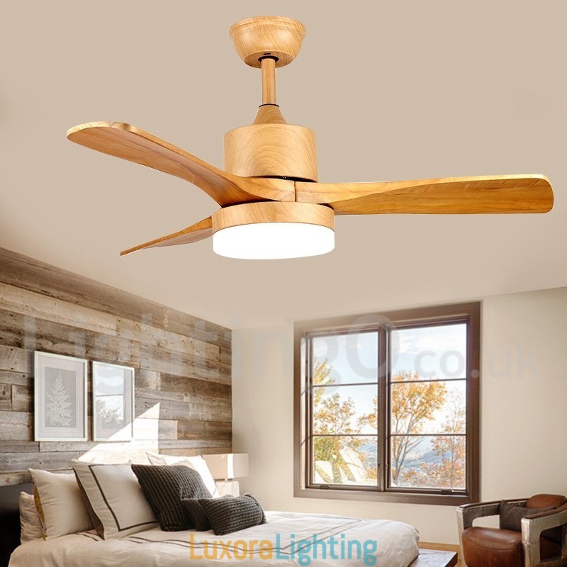 Designer Touch Decorative 42" 48" Country Nordic Ceiling Fan
