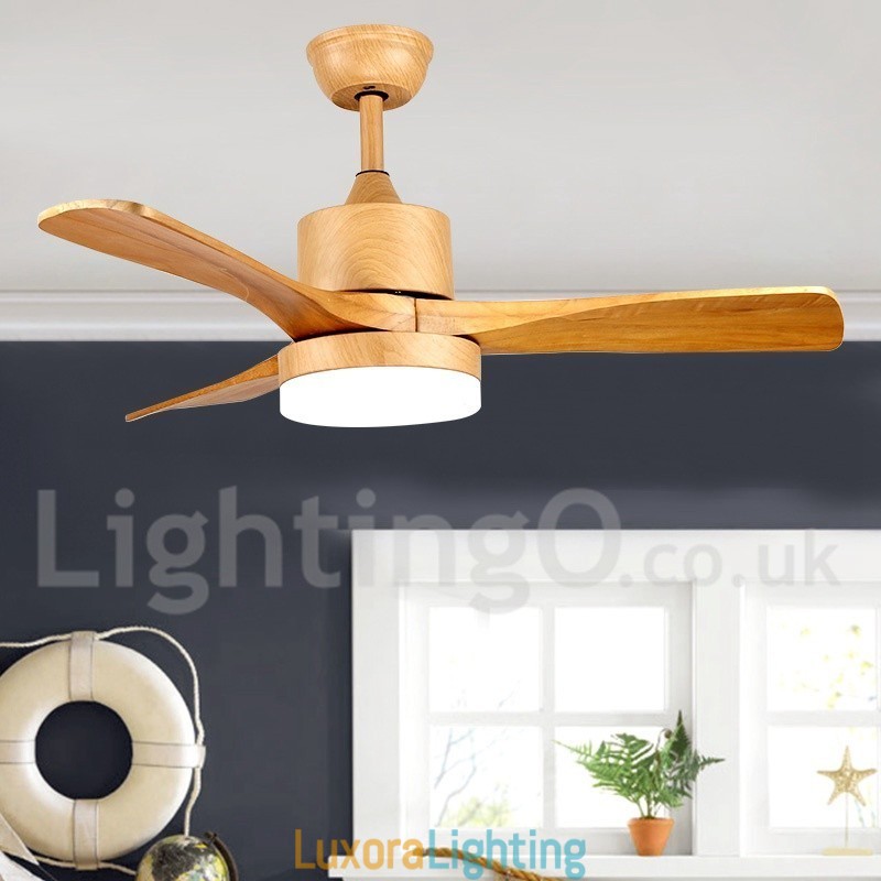 Designer Touch Decorative 42" 48" Country Nordic Ceiling Fan