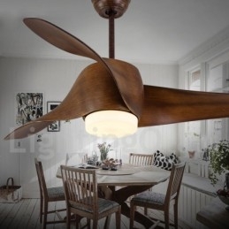 Designer Touch Decorative 52" European Style Modern Contemporary Fashion Ceiling Fan