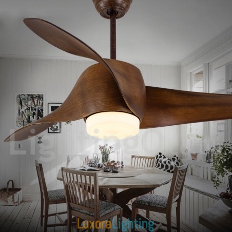 Designer Touch Decorative 52" European Style Modern Contemporary Fashion Ceiling Fan