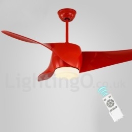 Designer Touch Decorative 52" European Style Modern Contemporary Fashion Ceiling Fan
