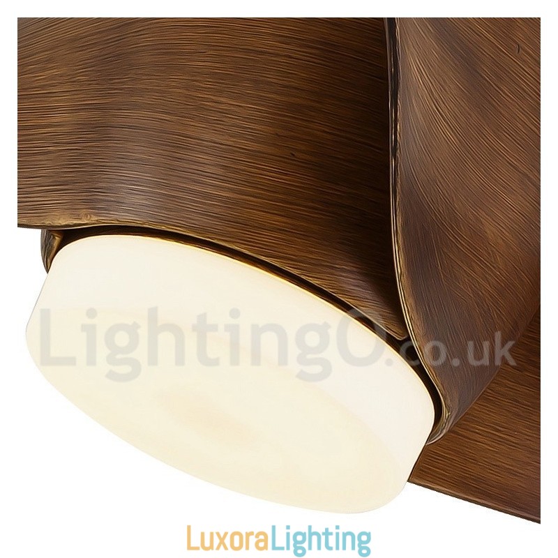 Designer Touch Decorative 52" European Style Modern Contemporary Fashion Ceiling Fan