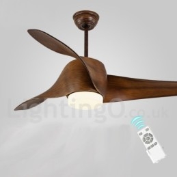 Designer Touch Decorative 52" European Style Modern Contemporary Fashion Ceiling Fan
