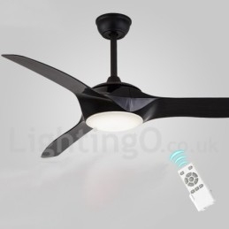 Designer Touch Decorative 52" European Style Modern Contemporary Fashion Ceiling Fan