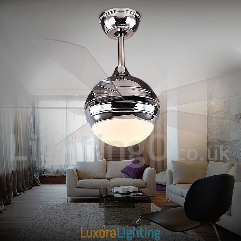 Designer Touch Decorative 52" European Style Modern Contemporary Fashion Ceiling Fan
