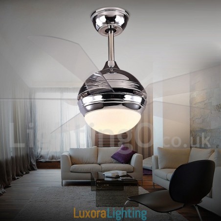 Designer Touch Decorative 52" European Style Modern Contemporary Fashion Ceiling Fan