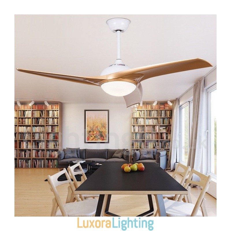 Designer Touch Decorative 52" European Style Modern Contemporary Fashion Ceiling Fan