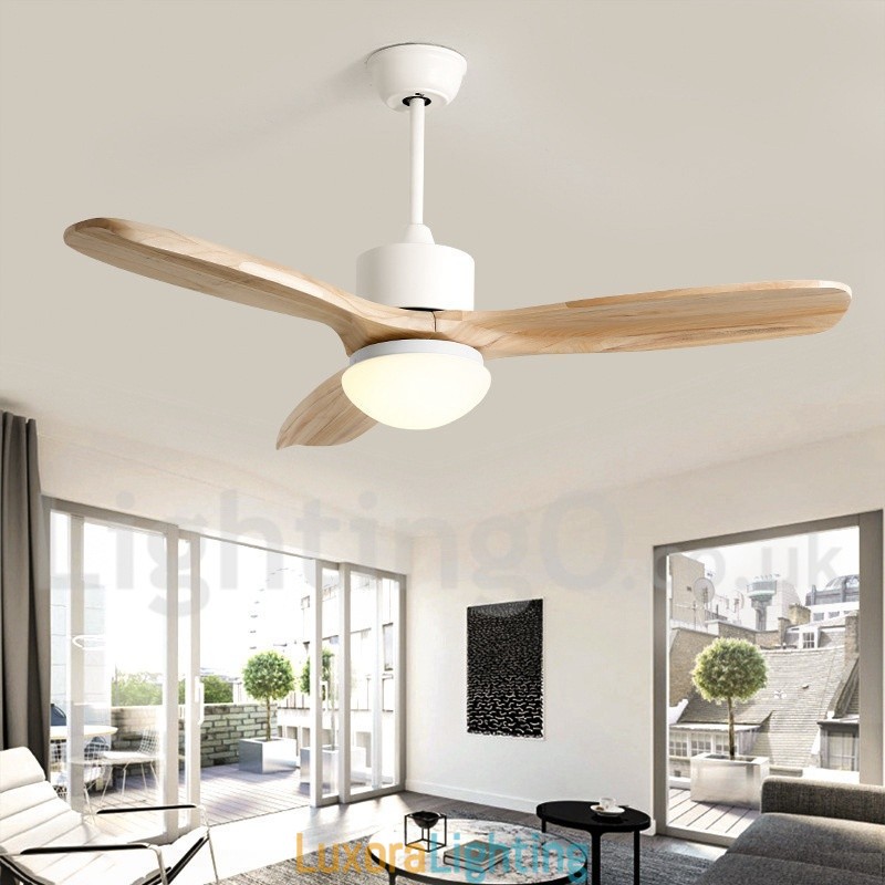 Designer Touch Decorative 42" 48" Country Nordic Ceiling Fan