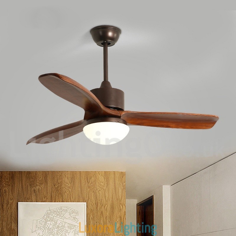 Designer Touch Decorative 42" 48" Country Nordic Ceiling Fan