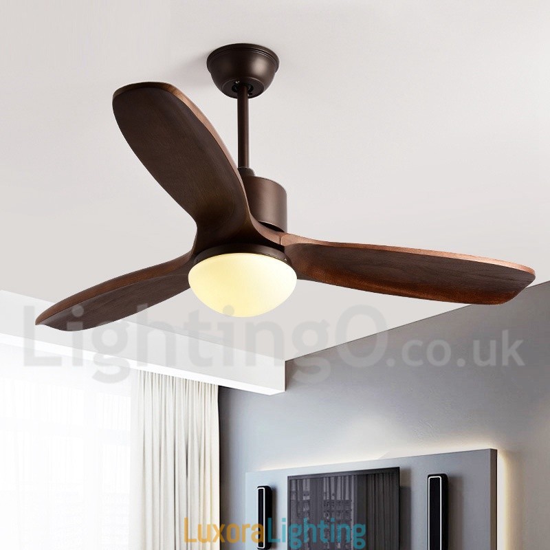 Designer Touch Decorative 42" 48" Country Nordic Ceiling Fan