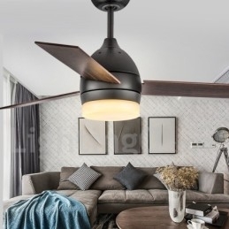 Designer Touch Decorative 42" 48" Nordic Vintage Modern Contemporary Ceiling Fan