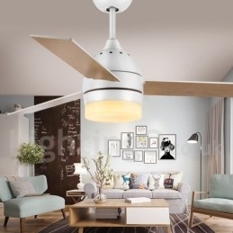 Designer Touch Decorative 42" 48" Nordic Vintage Modern Contemporary Ceiling Fan