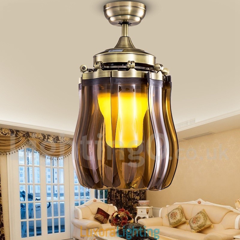 Designer Touch Decorative 42" Modern Contemporary Ceiling Fan