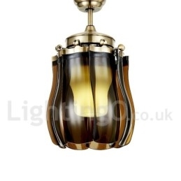 Designer Touch Decorative 42" Modern Contemporary Ceiling Fan