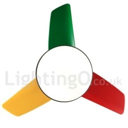 Designer Touch Decorative 26" Modern Contemporary Ceiling Fan