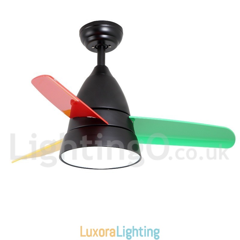 Designer Touch Decorative 26" Modern Contemporary Ceiling Fan