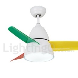 Designer Touch Decorative 26" Modern Contemporary Ceiling Fan