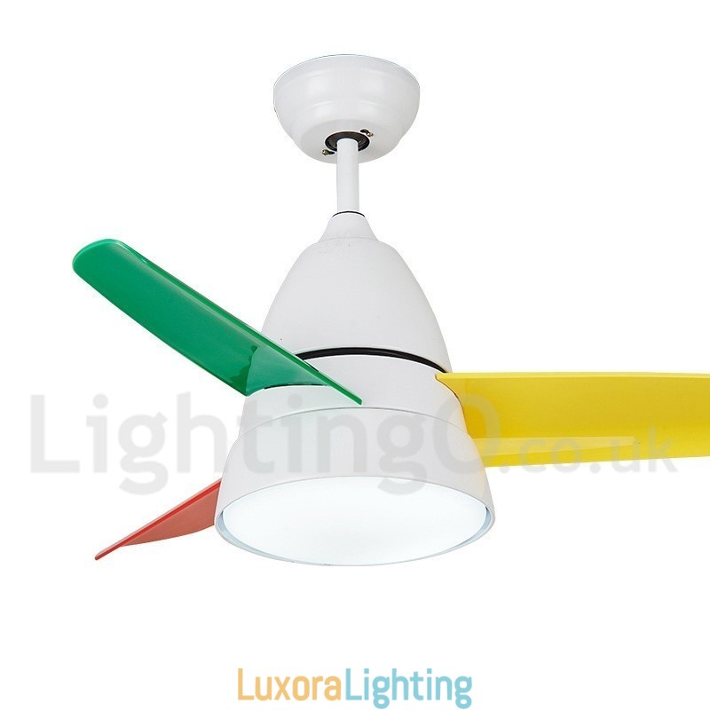 Designer Touch Decorative 26" Modern Contemporary Ceiling Fan