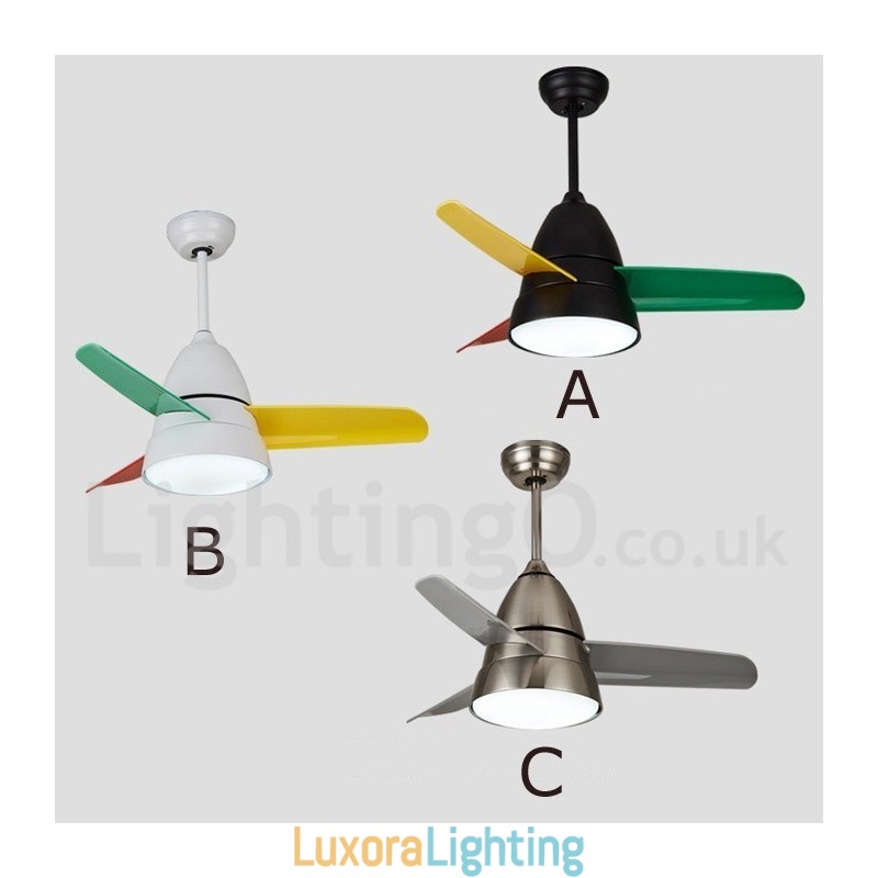 Designer Touch Decorative 26" Modern Contemporary Ceiling Fan