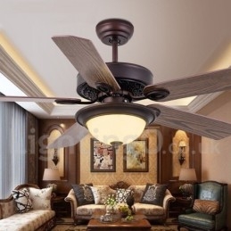 Designer Touch Decorative 42" 48" 52" Country Retro Rustic Lodge Vintage Ceiling Fan