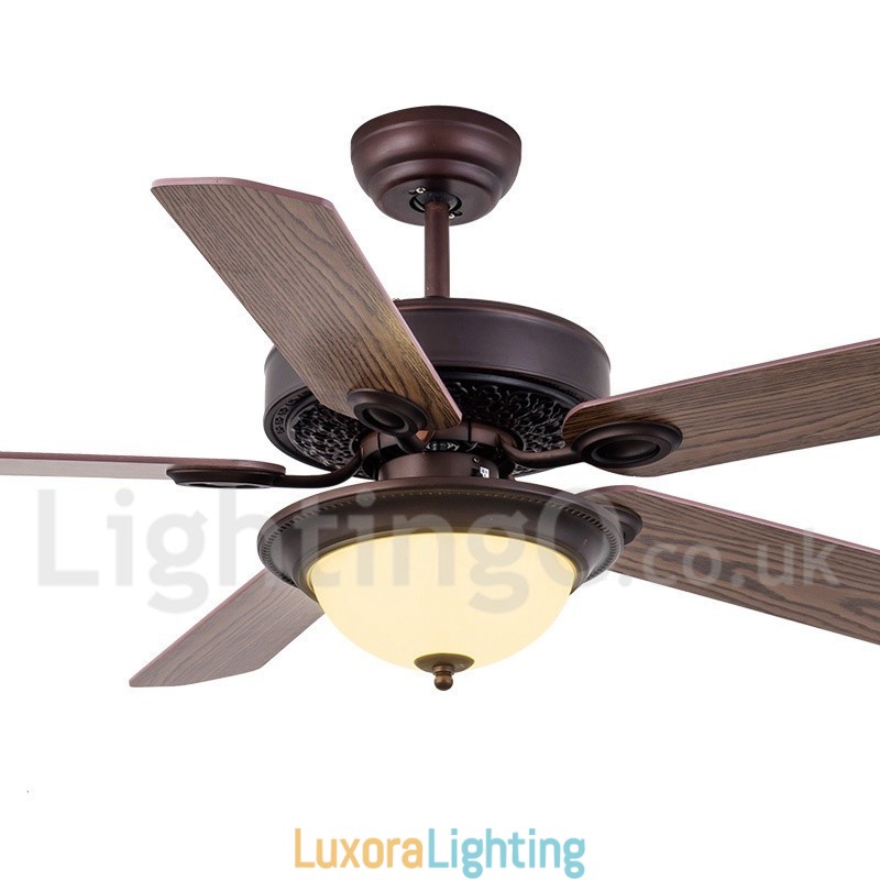 Designer Touch Decorative 42" 48" 52" Country Retro Rustic Lodge Vintage Ceiling Fan