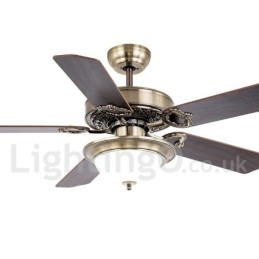 Designer Touch Decorative 42" 48" 52" Country Retro Rustic Lodge Vintage Ceiling Fan