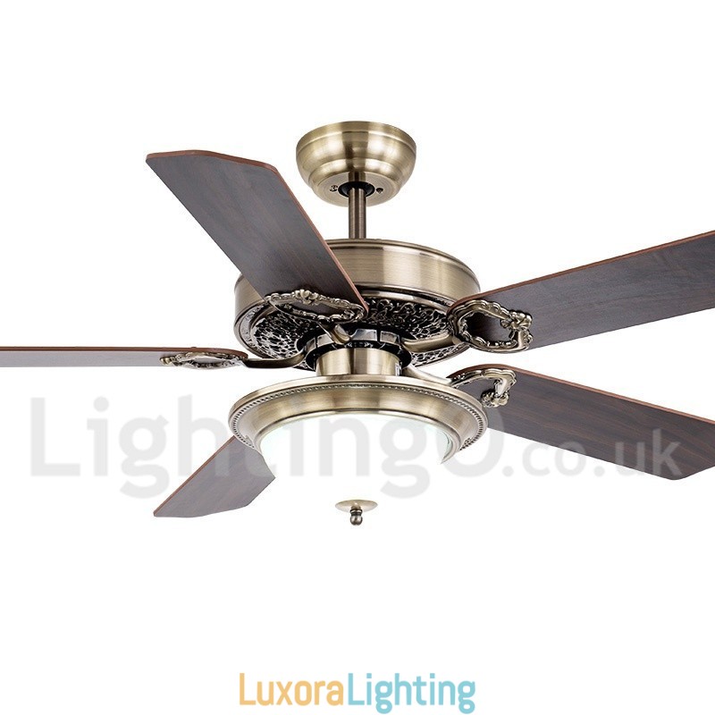 Designer Touch Decorative 42" 48" 52" Country Retro Rustic Lodge Vintage Ceiling Fan