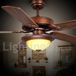 Designer Touch Decorative 48" 52" Country Retro Rustic Lodge Vintage Ceiling Fan