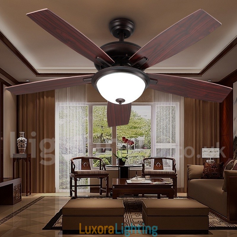 Designer Touch Decorative 52" Country Retro Rustic Lodge Vintage Ceiling Fan