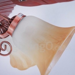 Designer Touch Decorative 48" Country Retro Rustic Lodge Vintage Ceiling Fan