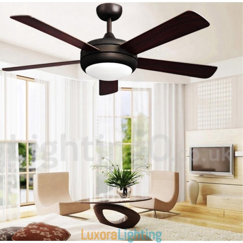 Designer Touch Decorative 52" European Style Vintage Ceiling Fan