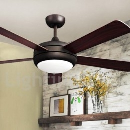Designer Touch Decorative 52" European Style Vintage Ceiling Fan
