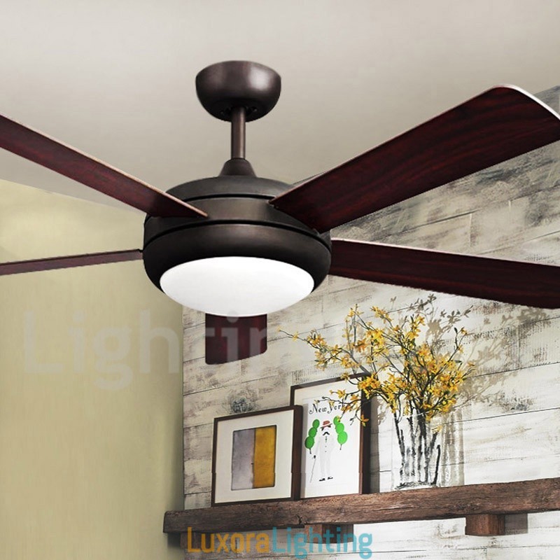 Designer Touch Decorative 52" European Style Vintage Ceiling Fan
