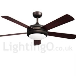 Designer Touch Decorative 52" European Style Vintage Ceiling Fan