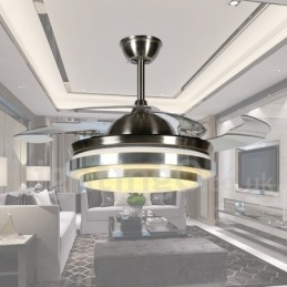 Designer Touch Decorative 36" European Style Modern Contemporary Ceiling Fan