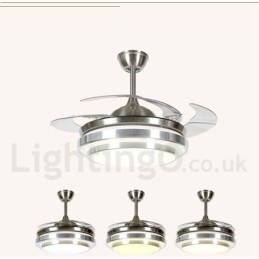 Designer Touch Decorative 36" European Style Modern Contemporary Ceiling Fan