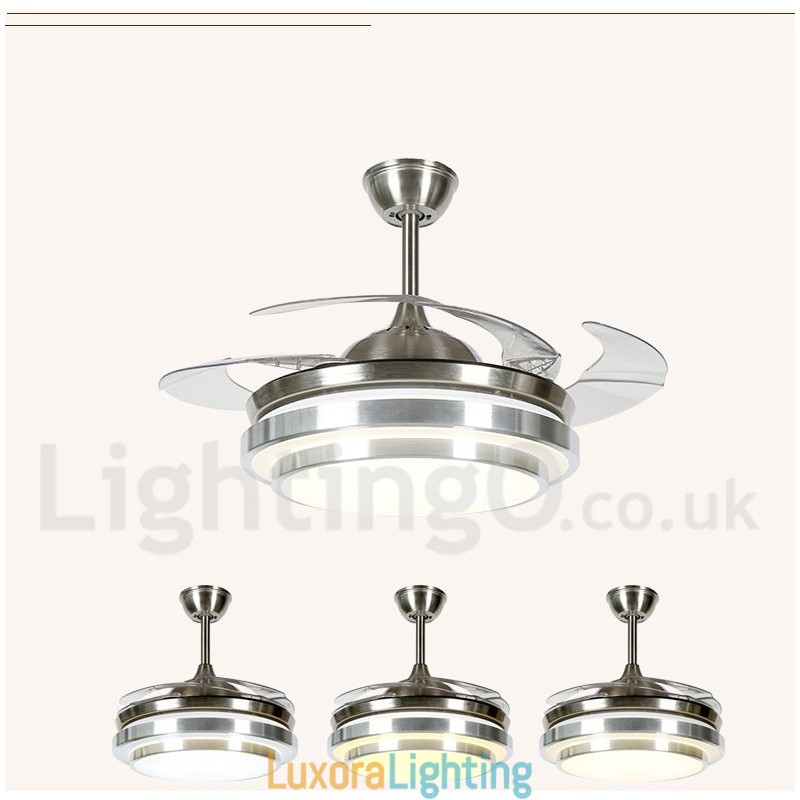 Designer Touch Decorative 36" European Style Modern Contemporary Ceiling Fan