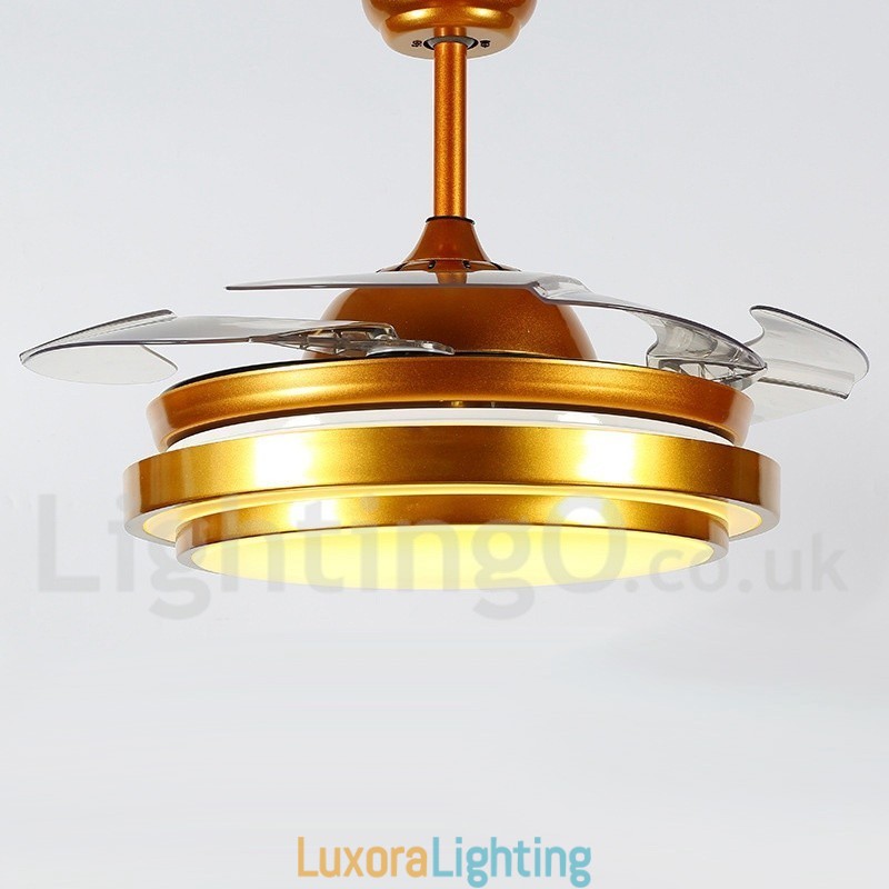 Designer Touch Decorative 36" European Style Modern Contemporary Ceiling Fan