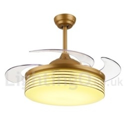 Designer Touch Decorative 36" European Style Modern Contemporary Ceiling Fan