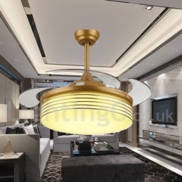 Designer Touch Decorative 36" European Style Modern Contemporary Ceiling Fan