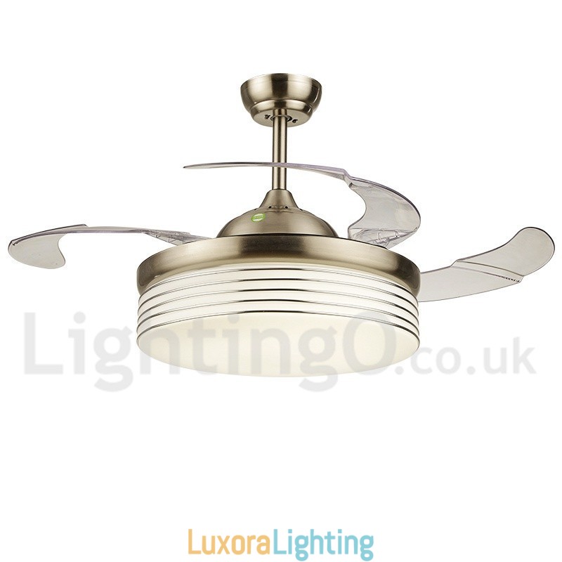 Designer Touch Decorative 36" European Style Modern Contemporary Ceiling Fan