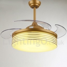 Designer Touch Decorative 36" European Style Modern Contemporary Ceiling Fan