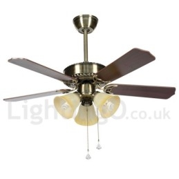 Designer Touch Decorative 42" Modern Contemporary Ceiling Fan