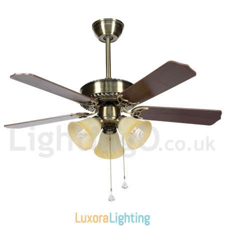 Designer Touch Decorative 42" Modern Contemporary Ceiling Fan