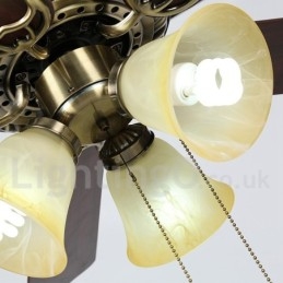 Designer Touch Decorative 42" Modern Contemporary Ceiling Fan