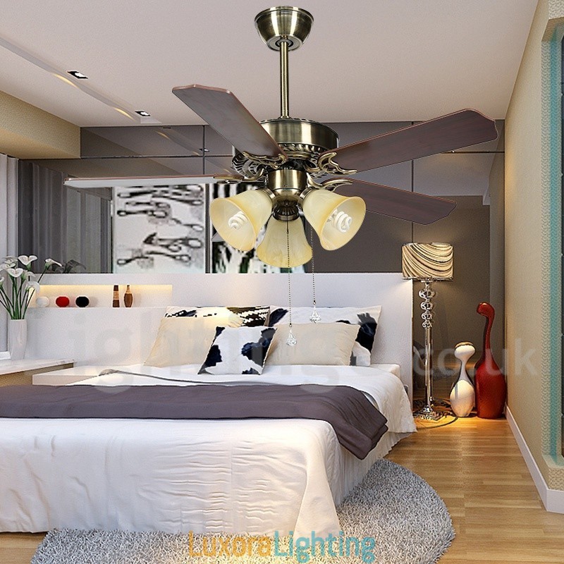 Designer Touch Decorative 42" Modern Contemporary Ceiling Fan