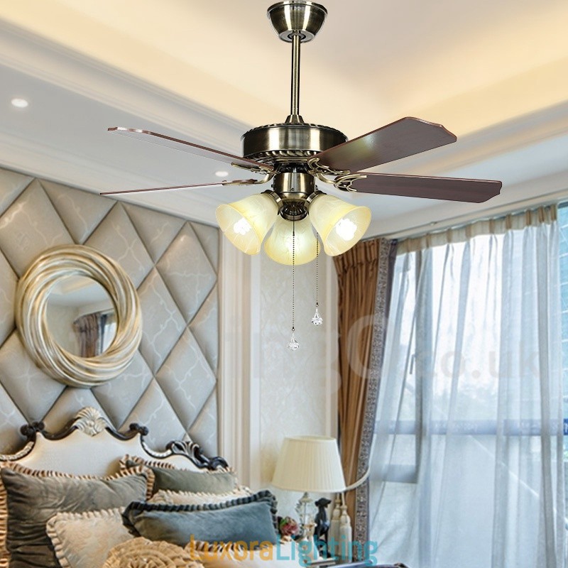 Designer Touch Decorative 42" Modern Contemporary Ceiling Fan