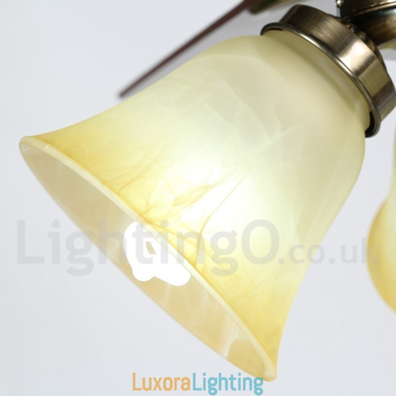 Designer Touch Decorative 42" Modern Contemporary Ceiling Fan