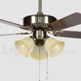 Designer Touch Decorative 42" Modern Contemporary Ceiling Fan