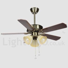 Designer Touch Decorative 42" Modern Contemporary Ceiling Fan